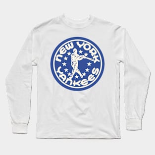 New York yankees blue Long Sleeve T-Shirt